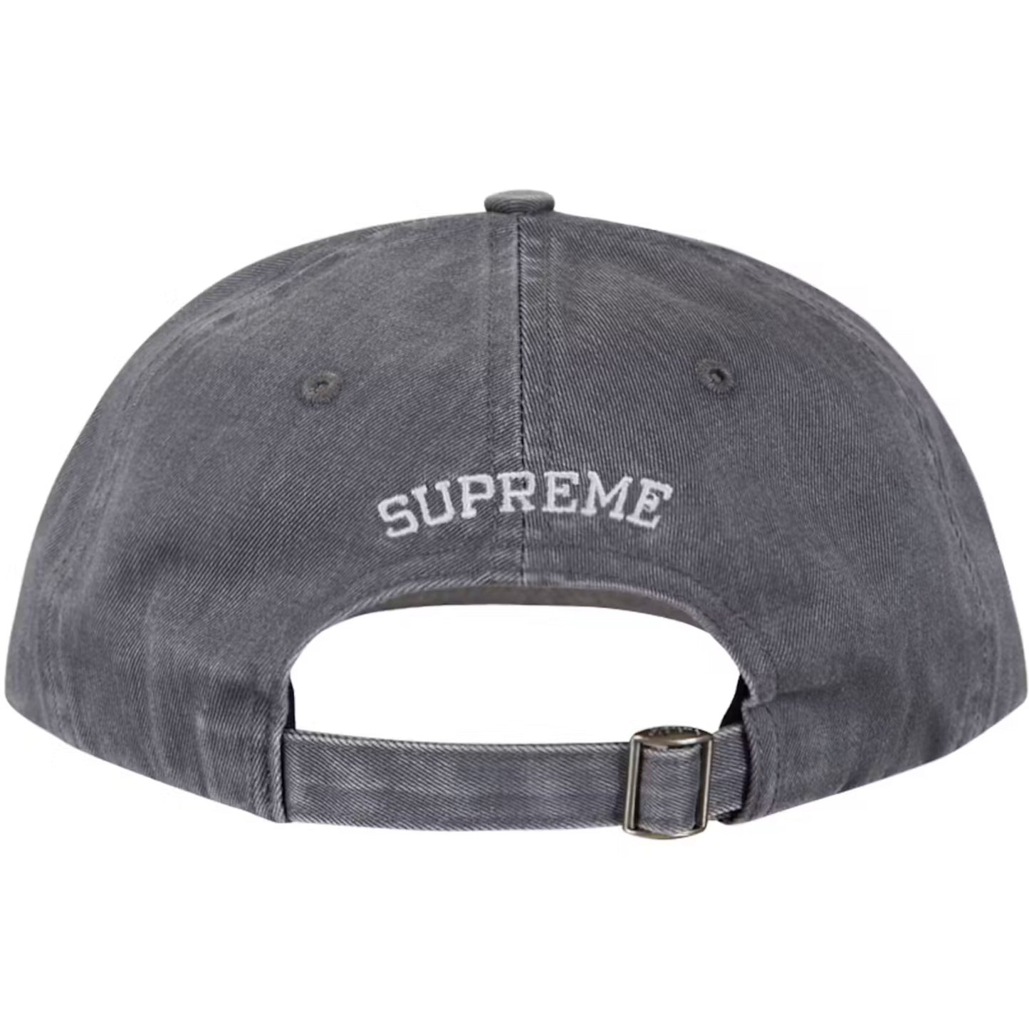 Supreme Pigment Print S Logo 6-Panel “Grey” Hat (FW22)