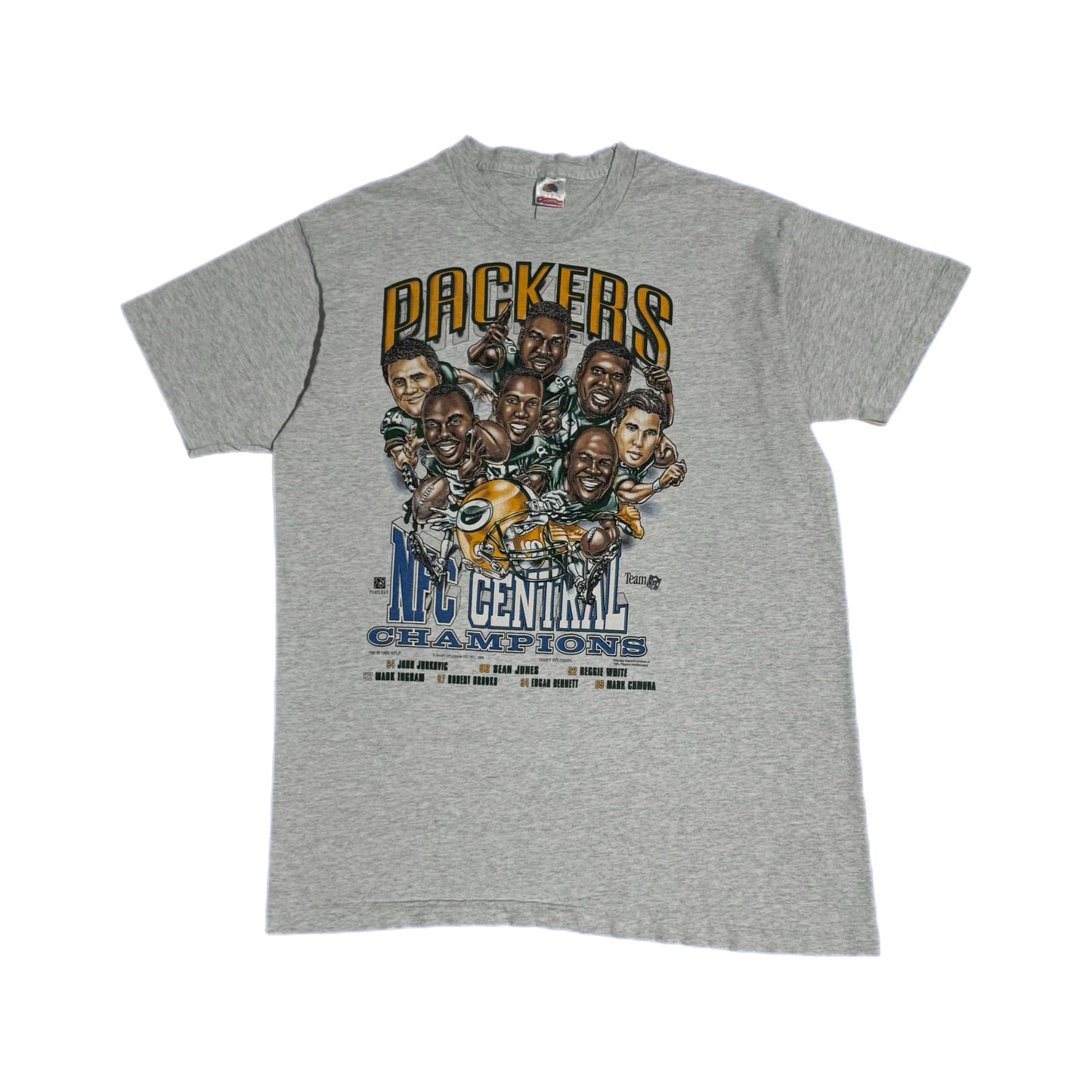 ‘95 | Green Bay Packers NFC Central Champions Caricature Tee