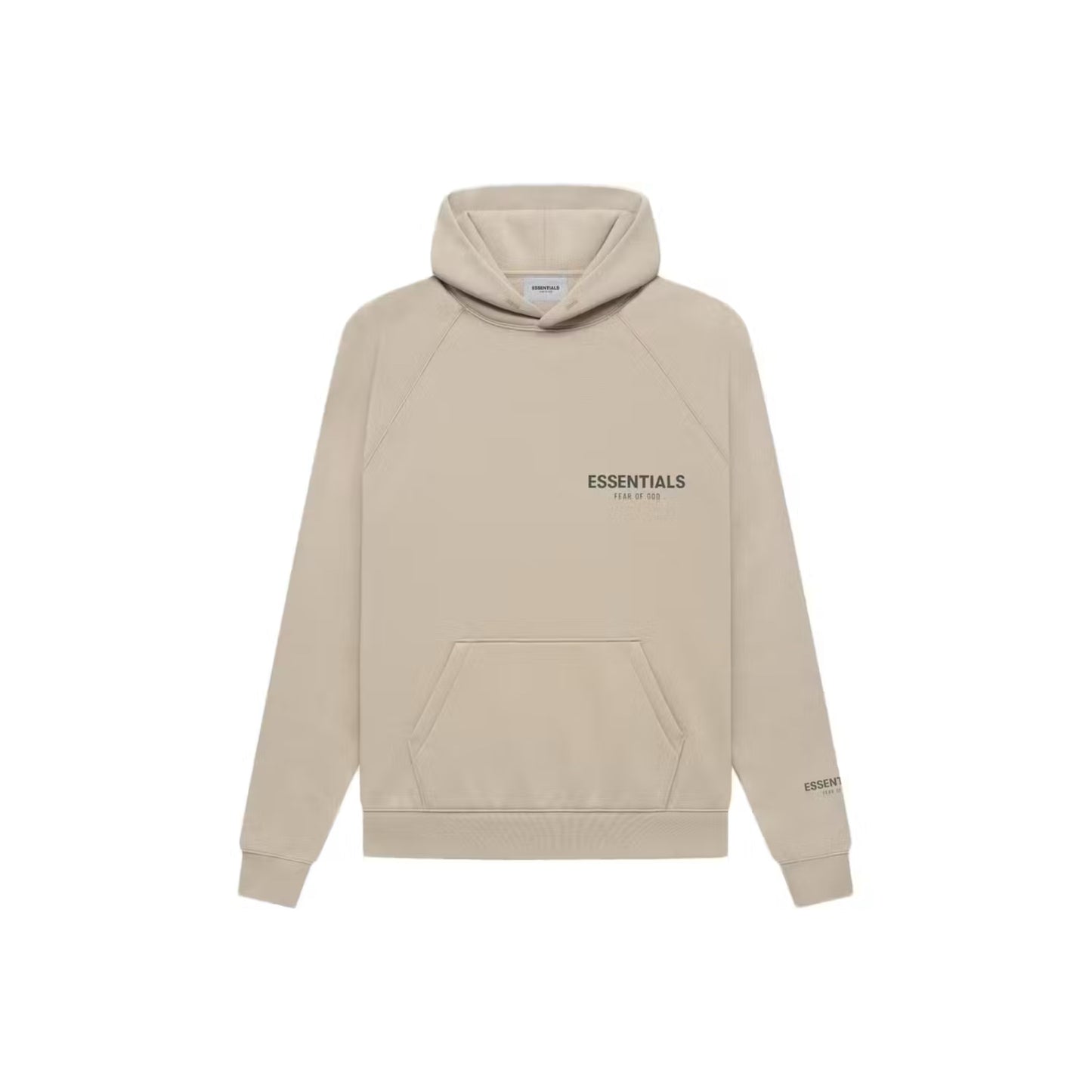 Fear of God | Essentials Core Collection Pullover Hoodie “String / Tan” (FW21)