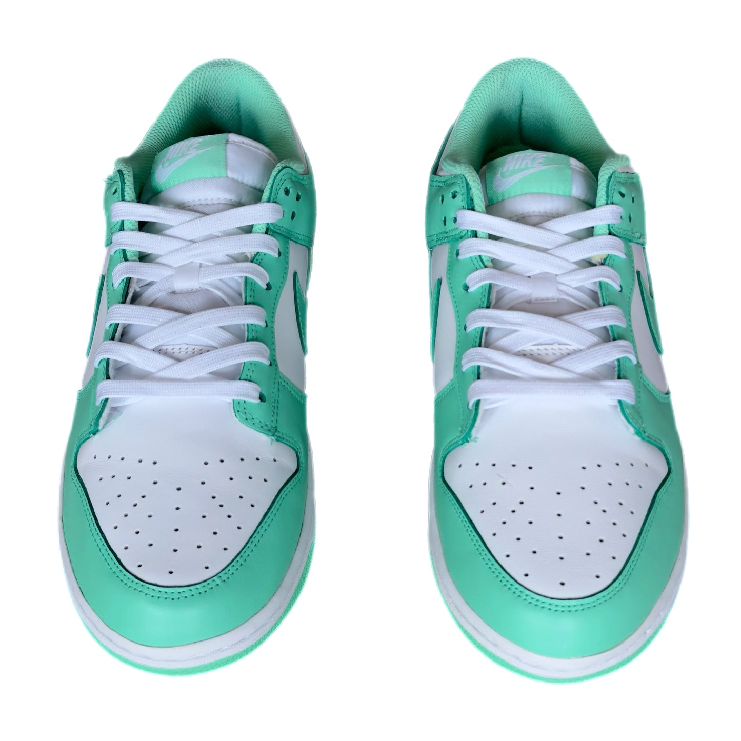 W Nike Dunk Low “Green Glow” (Pre-Owned) Sz 9M / 10.5W