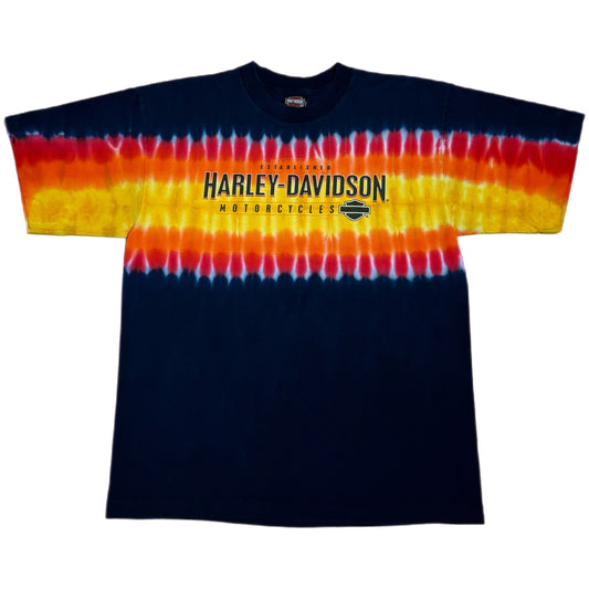 ‘04 | Harley Davidson Motorcycles Gateway To The West St. Louis, MO Tie Dye Tee