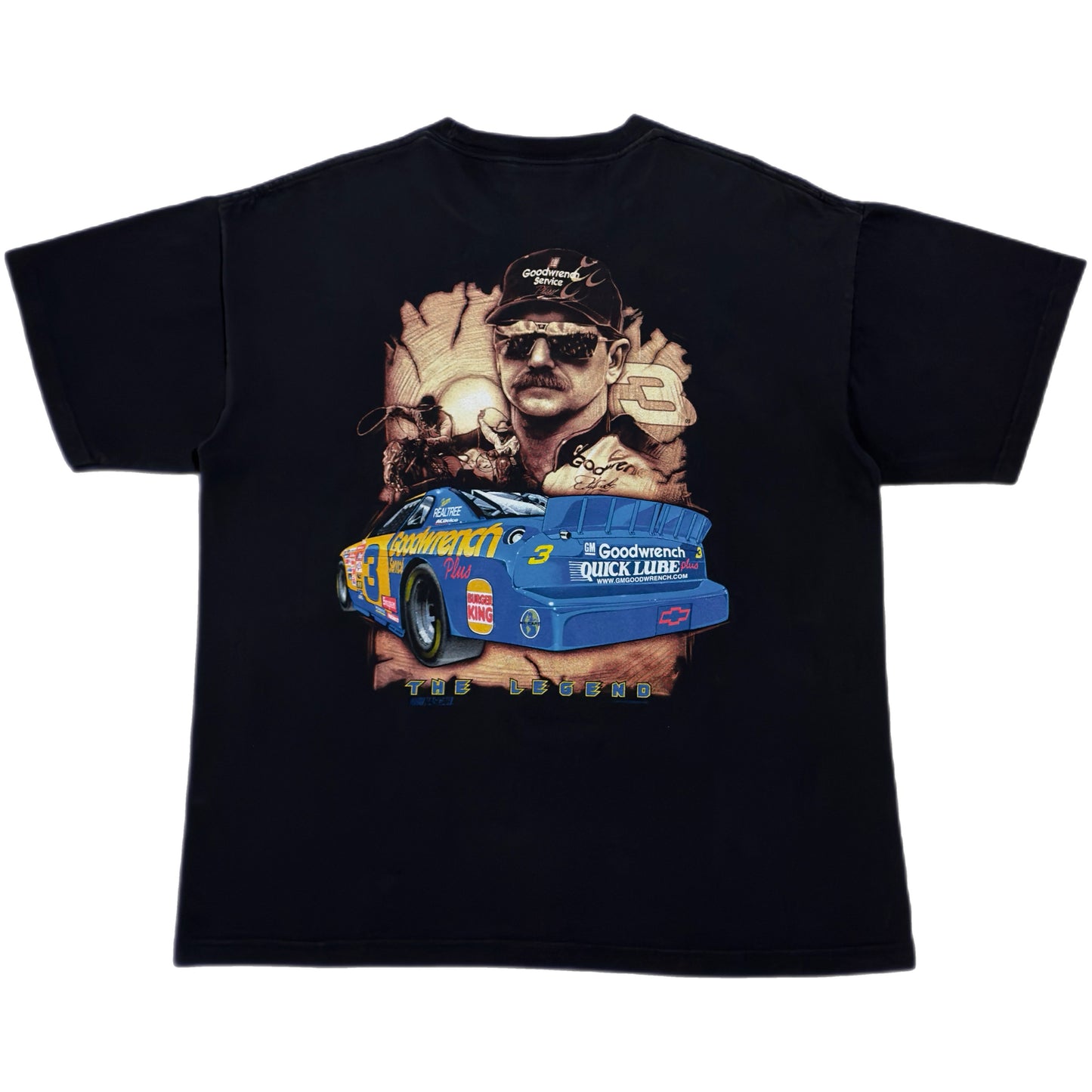 ‘00s | NASCAR Dale Earnhardt Wrangler Jeans Racing Tee