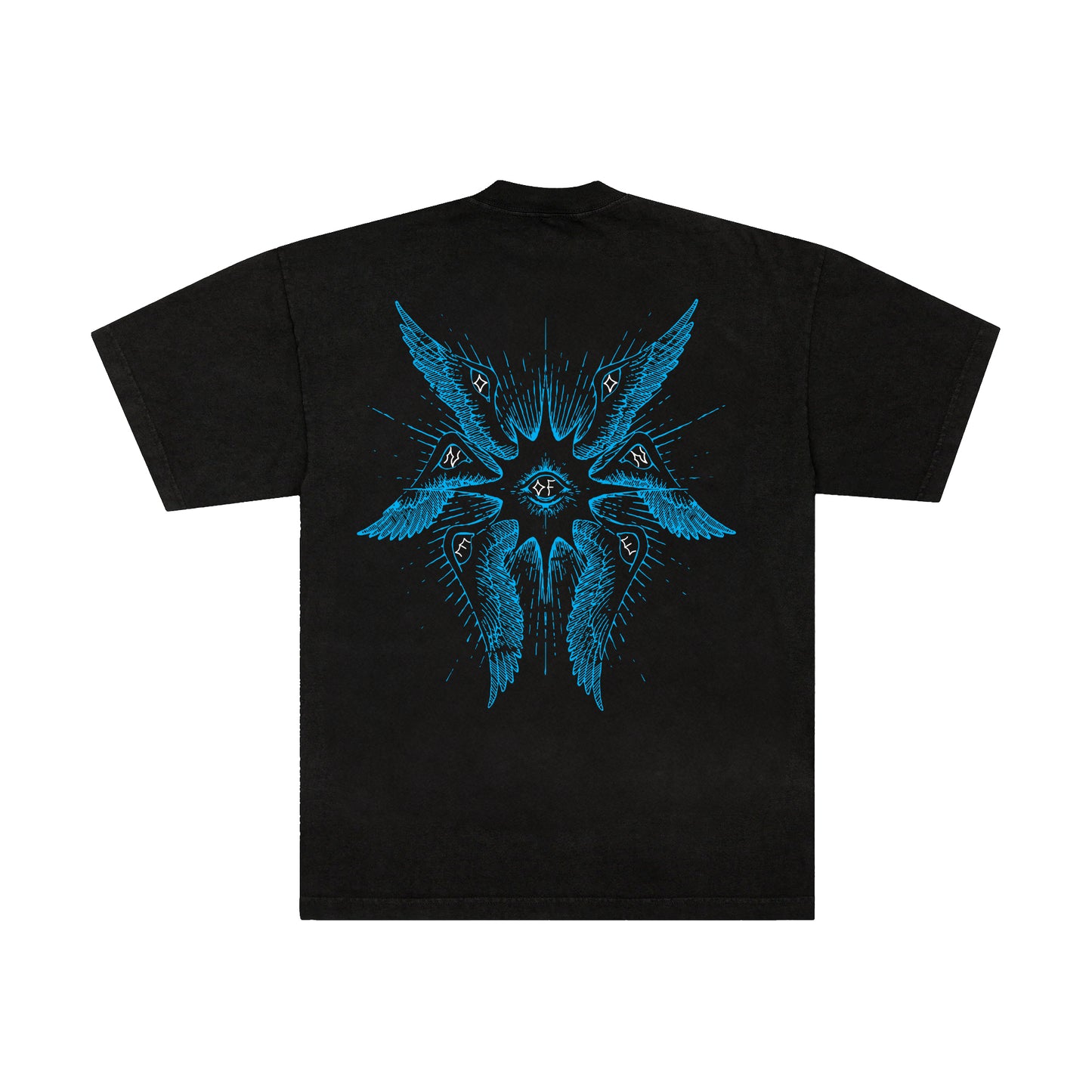 ONEOFONEGALLERY “Angel” Tee (Blue / Black)