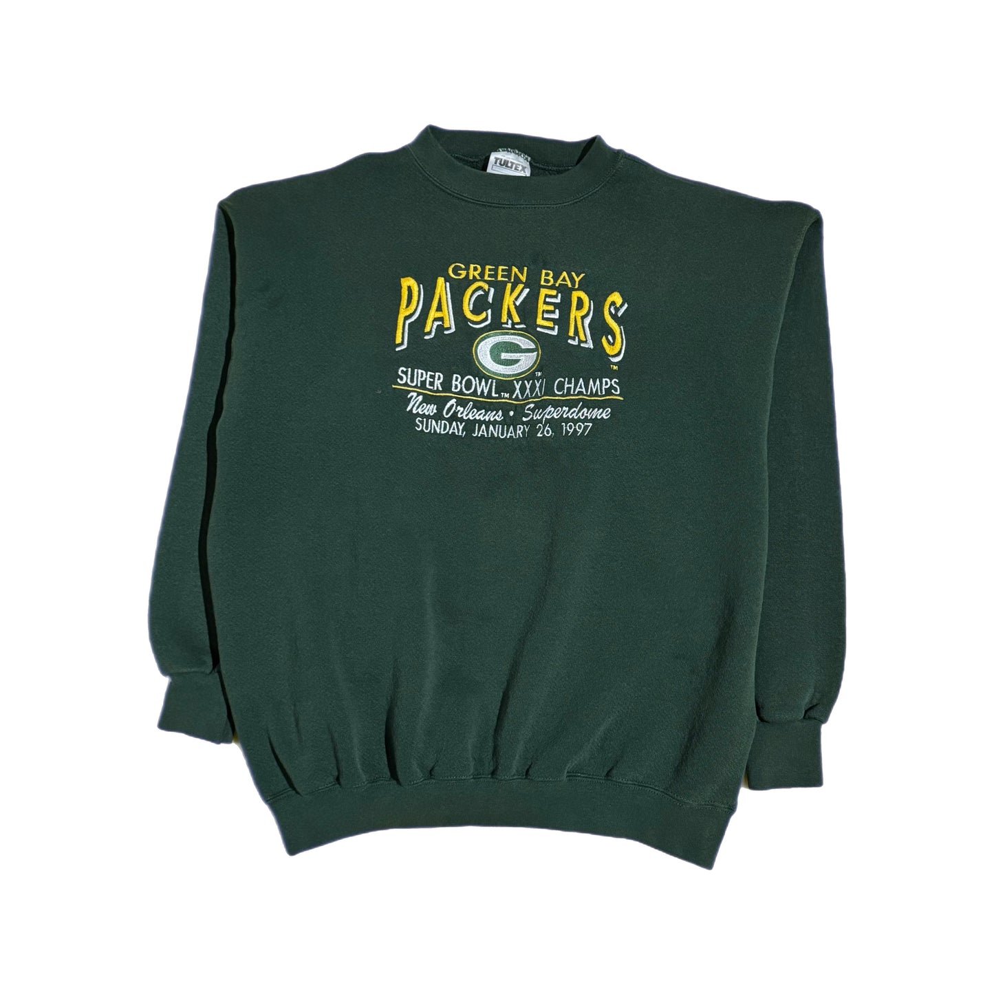 ‘97 | Green Bay Packers Super Bowl XXXI Champs Embroidered Crewneck
