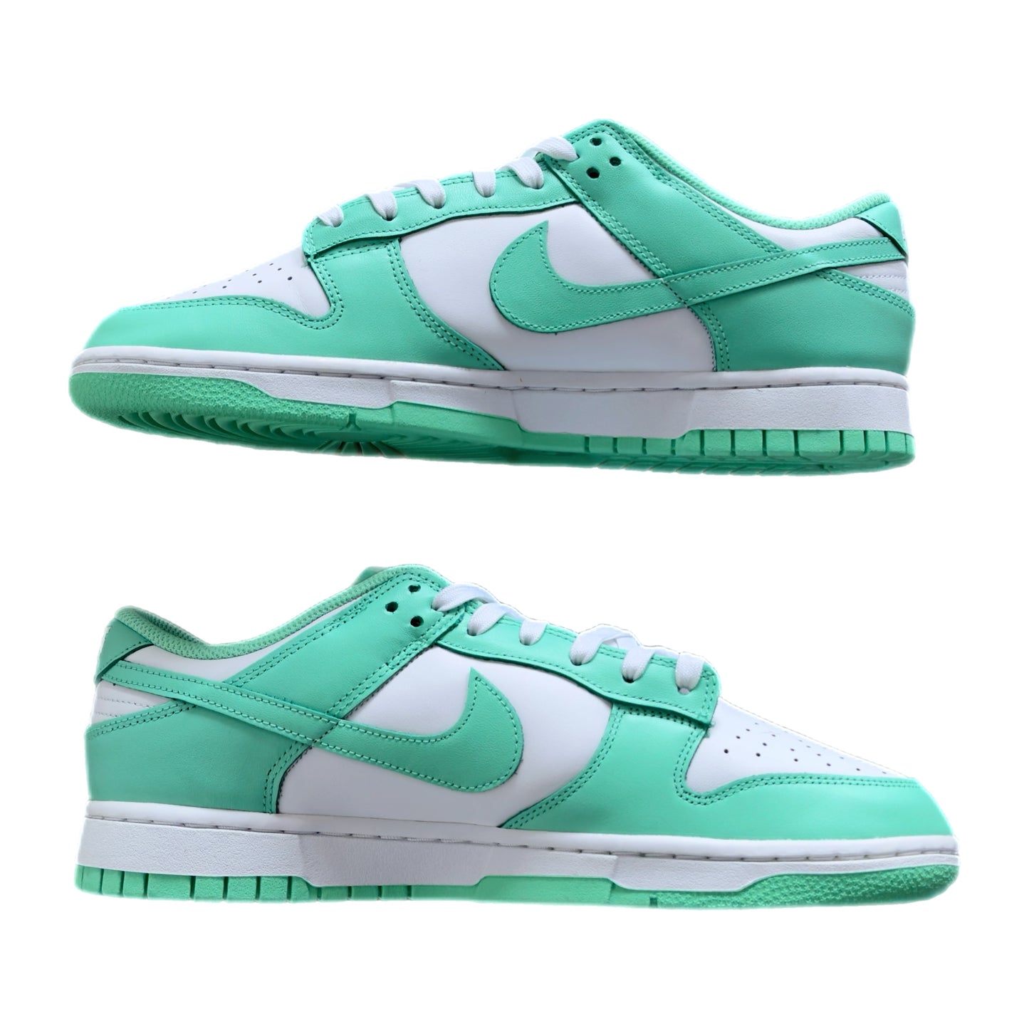 W Nike Dunk Low “Green Glow” (Pre-Owned) Sz 9M / 10.5W