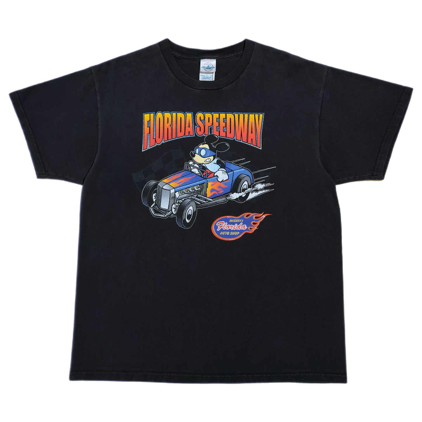 ‘00s | Mickey Mouse Florida Speedway Auto Shop Tee