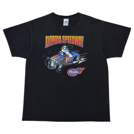 ‘00s | Mickey Mouse Florida Speedway Auto Shop Tee