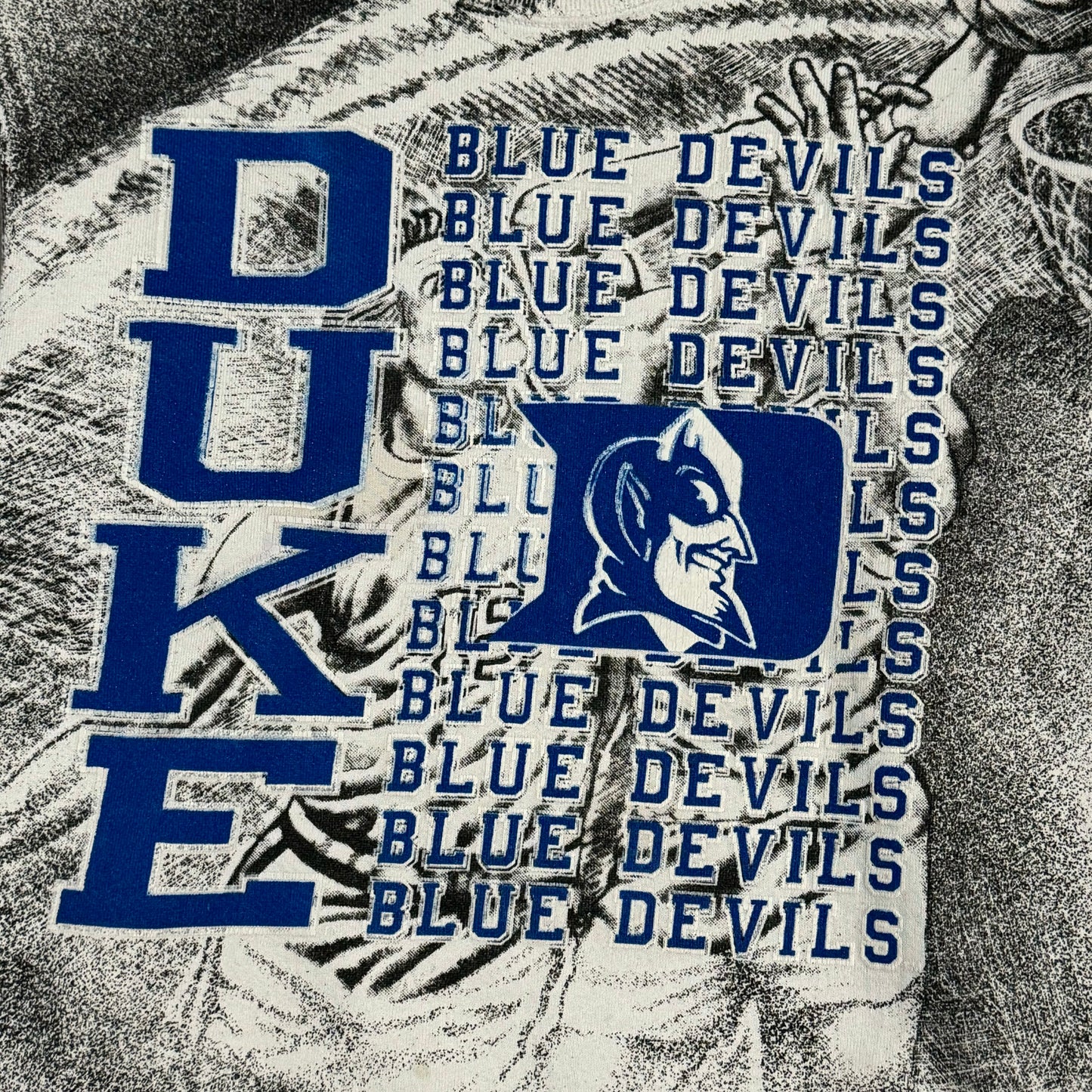 ‘90s | Duke Blue Devils AOP Crewneck