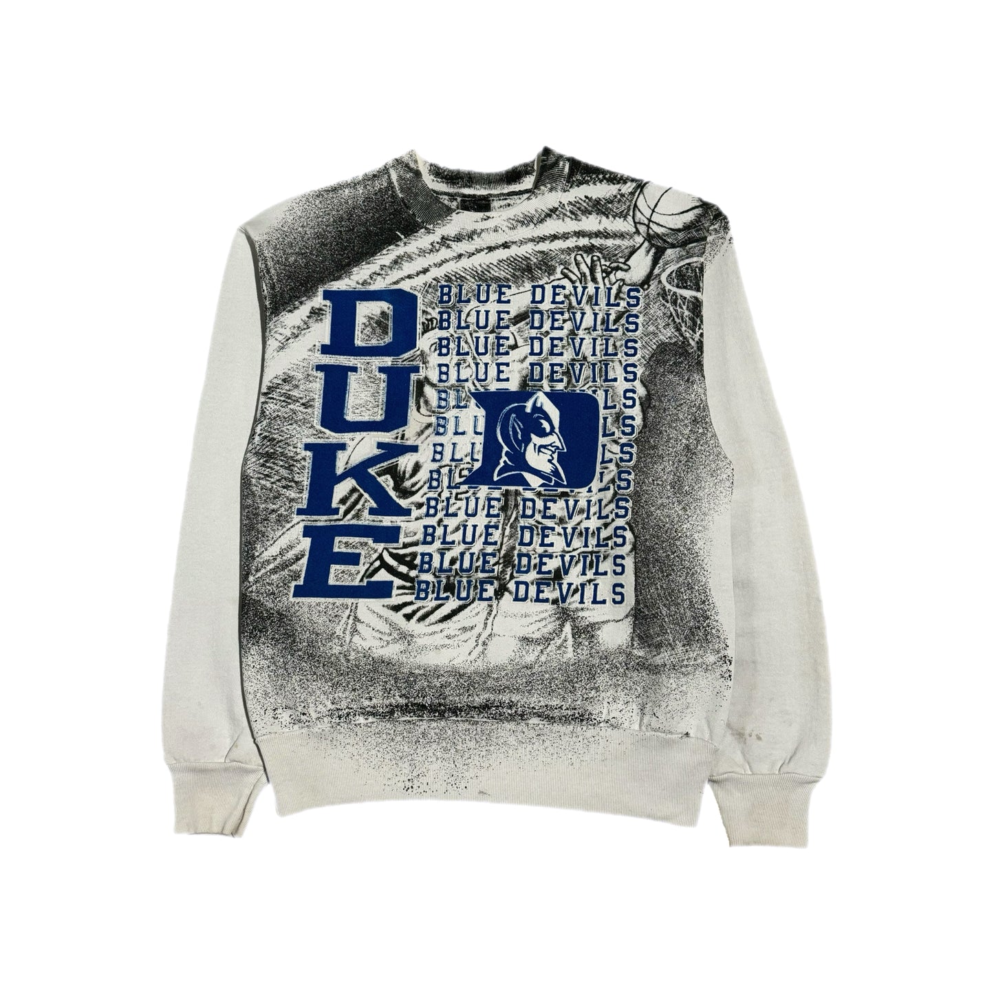 ‘90s | Duke Blue Devils AOP Crewneck