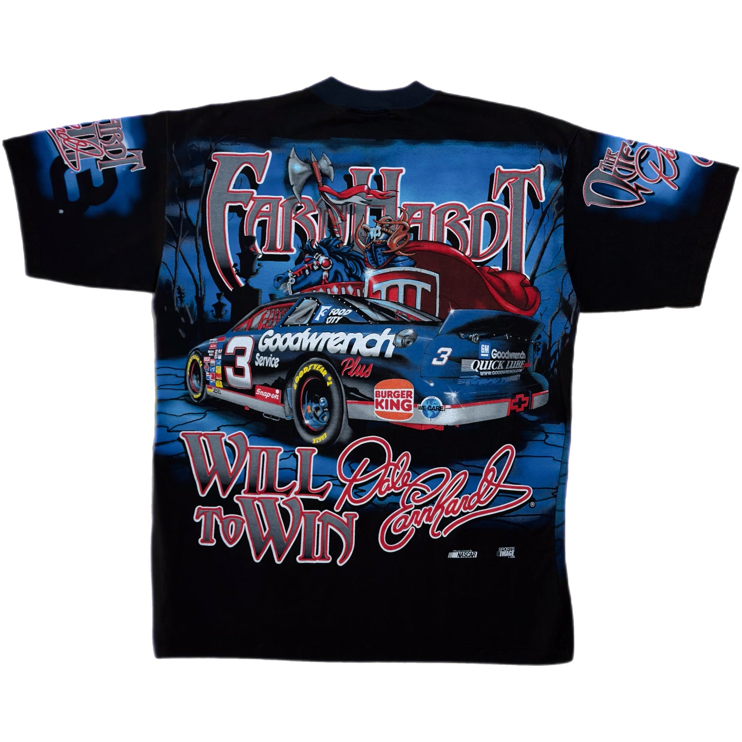 ‘98 | NASCAR Dale Earnhardt The Quest Racing AOP Tee