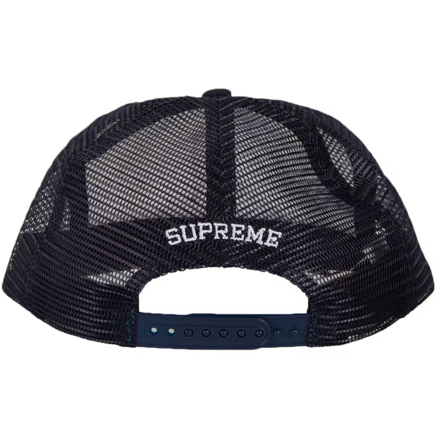 Supreme Pin Up Mesh Back 5-Panel Hat “Navy”