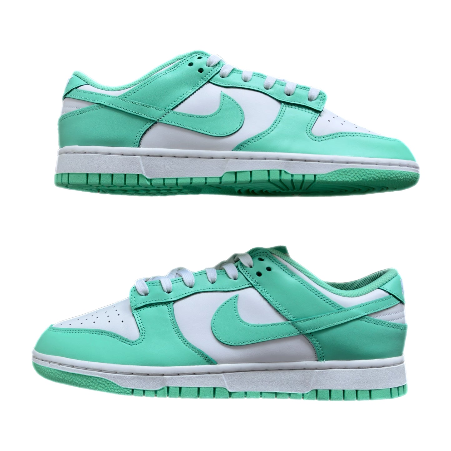 W Nike Dunk Low “Green Glow” (Pre-Owned) Sz 9M / 10.5W