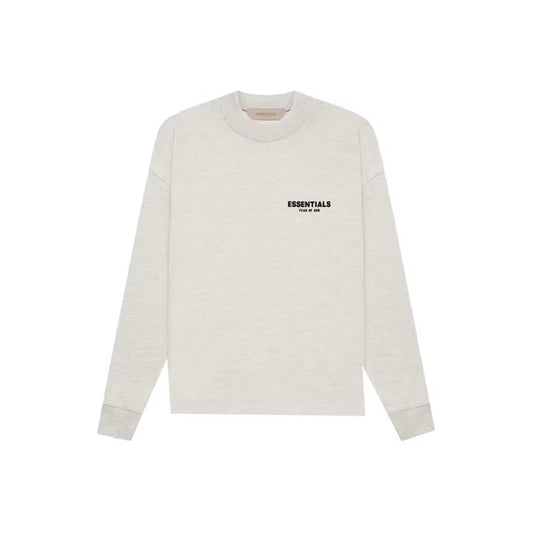 Fear of God | Essentials L/S T-Shirt “Light Oatmeal” (SS22)