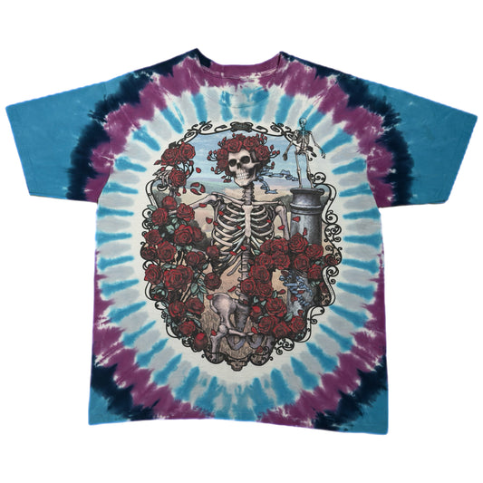 ‘95 | Grateful Dead Skeleton Roses Tie Dye Tee