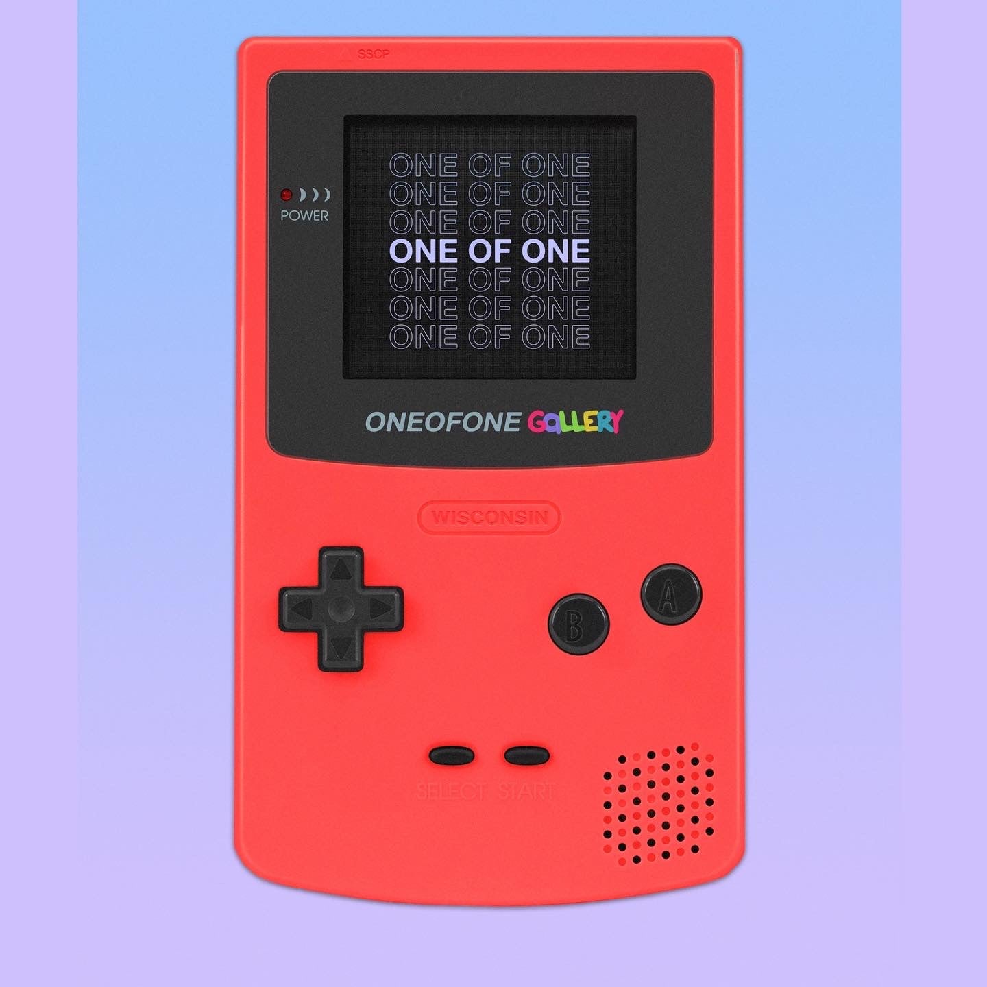 ONEOFONEGALLERY x Game Boy Color Canvas