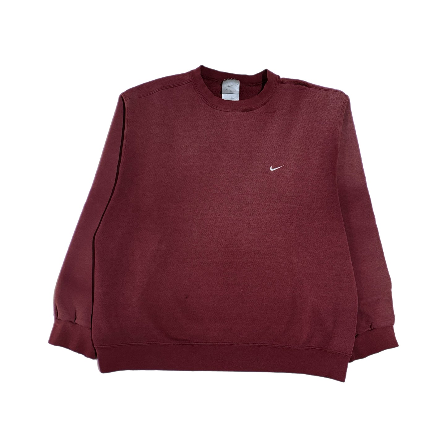 ‘00s | Nike Red Faded Crewneck
