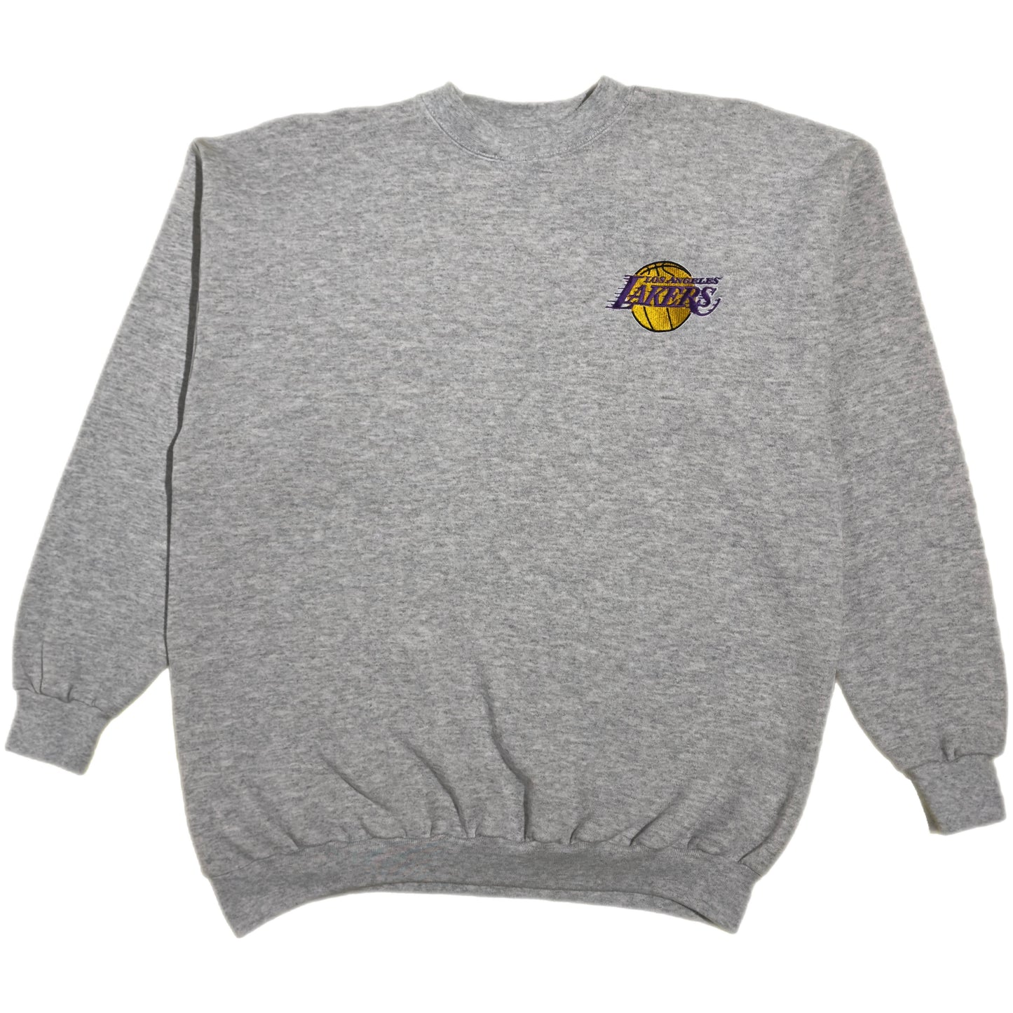 ‘90s | Los Angeles Lakers Embroidered Logo Crewneck