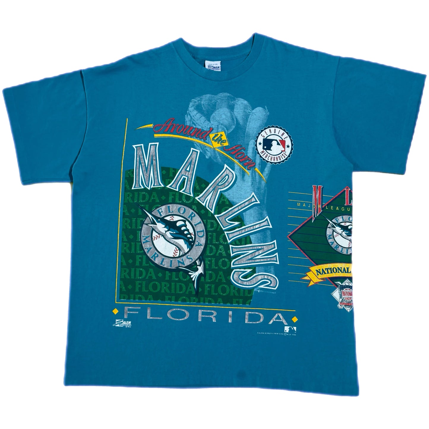 ‘92 | MLB Florida Marlins Around The Horn AOP Tee