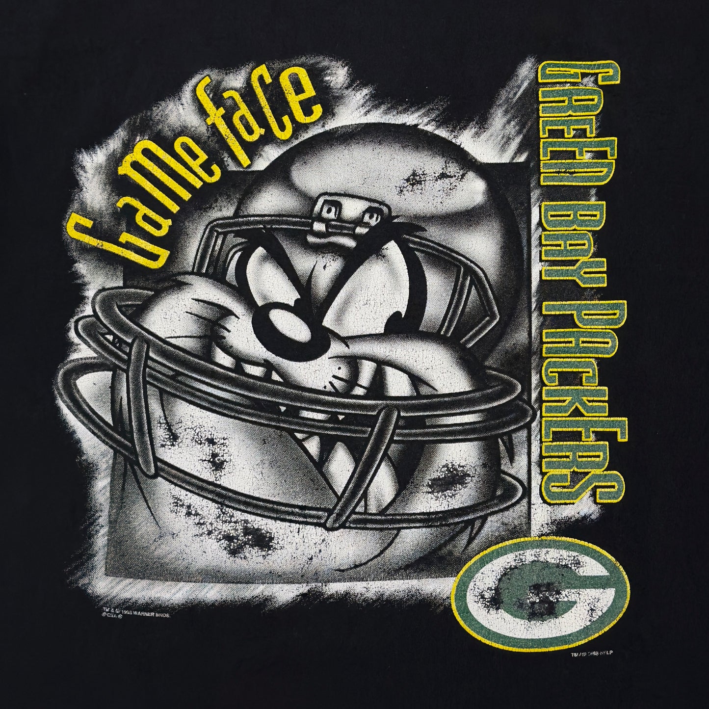 ‘98 | Taz Green Bay Packers Game Face Tee