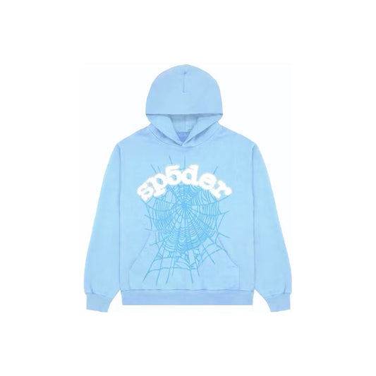 Sp5der Web Hoodie “Sky Blue”