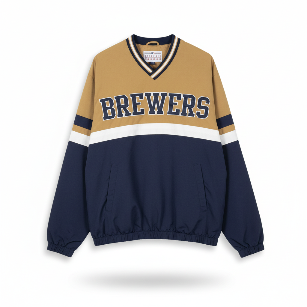‘00s | Brewers Windbreaker