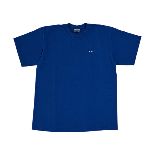 ‘00s | Nike Swoosh Blue Tee