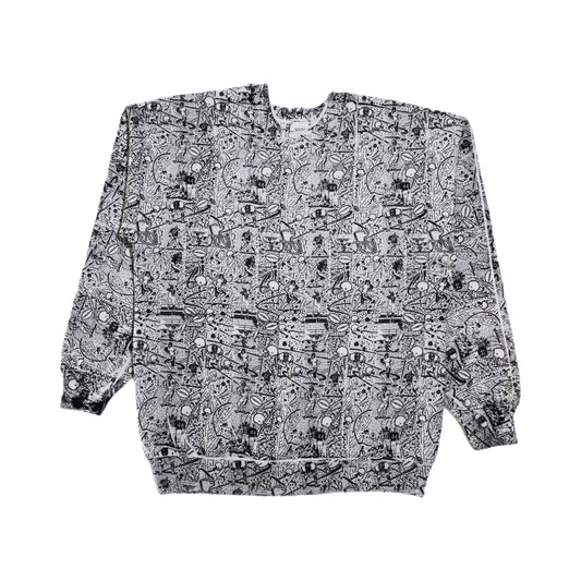 ‘90s | Football AOP Crewneck