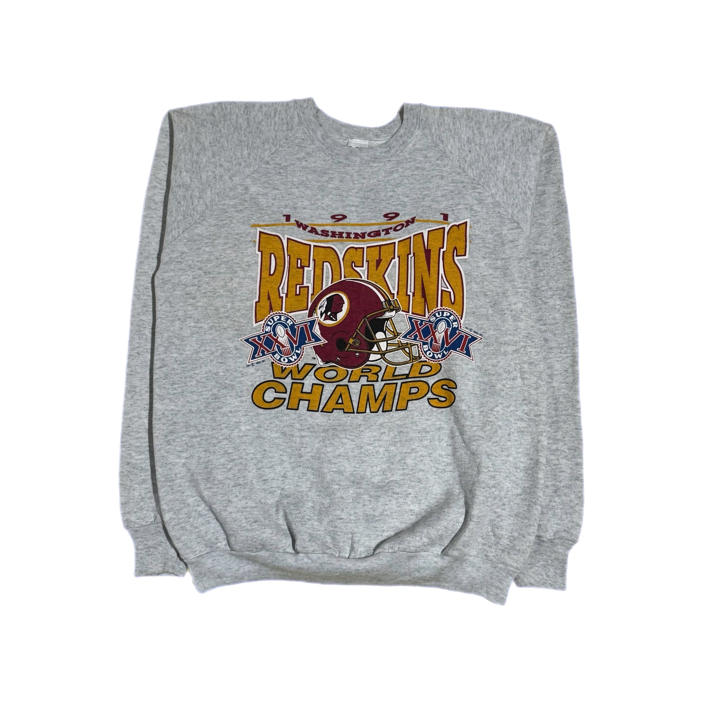 ‘91 | Washington Redskins World Champs Super Bowl XXVI Crewneck