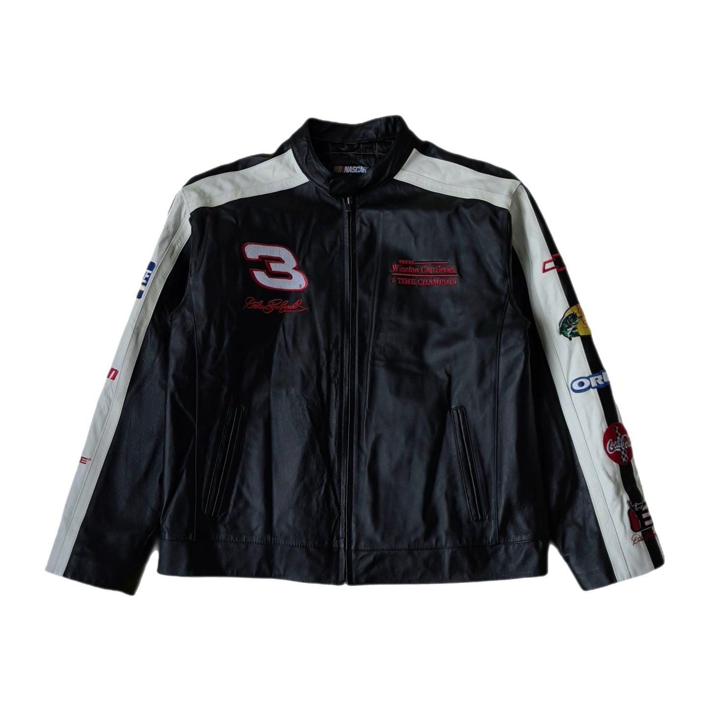 ‘00s | Nascar Dale Earnhardt #3 Winston Cup Series Leather Jacket