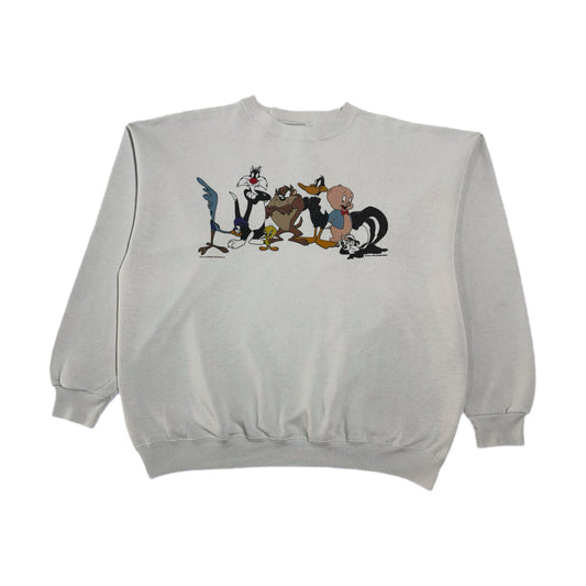 ‘93 | Warner Bros. Looney Tunes White Crewneck