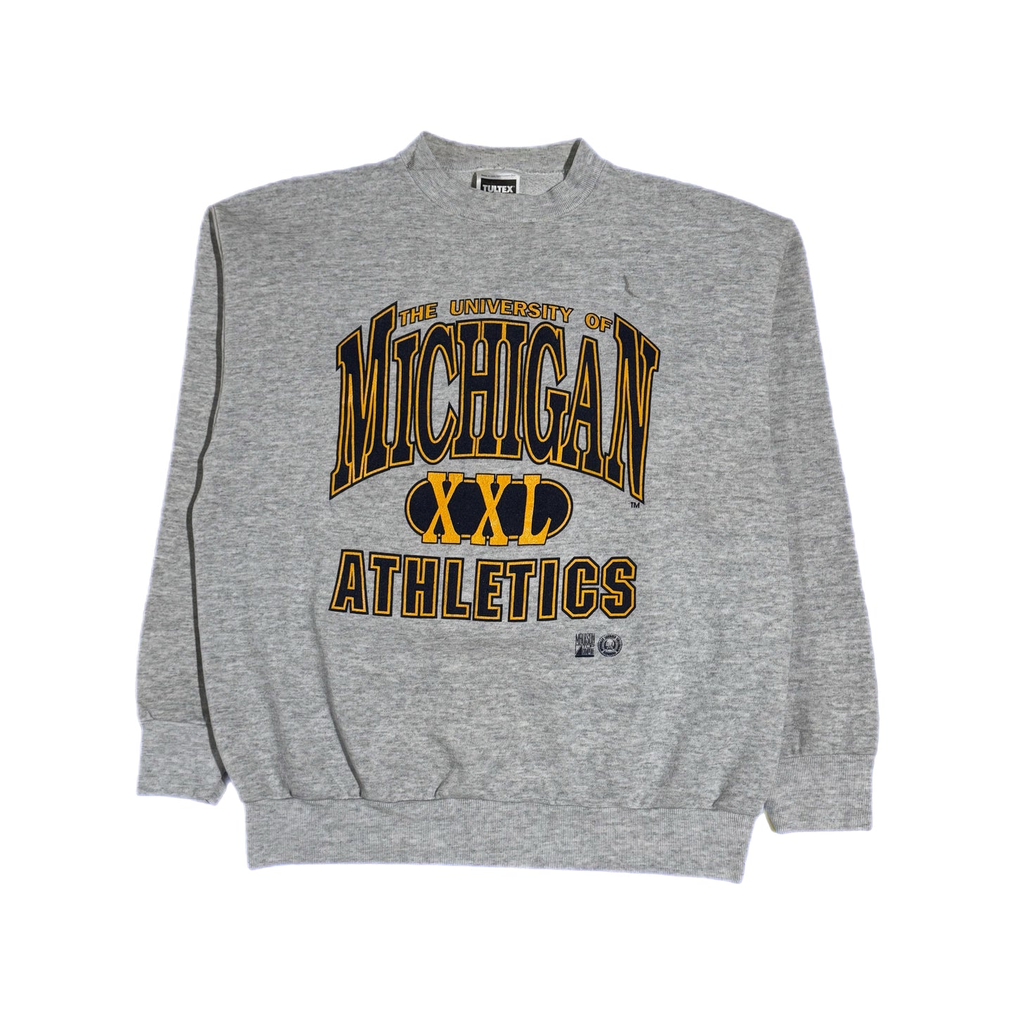 ‘90s | The University Of Michigan XXL Athletics Crewneck