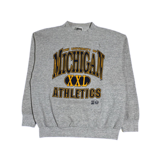 ‘90s | The University Of Michigan XXL Athletics Crewneck