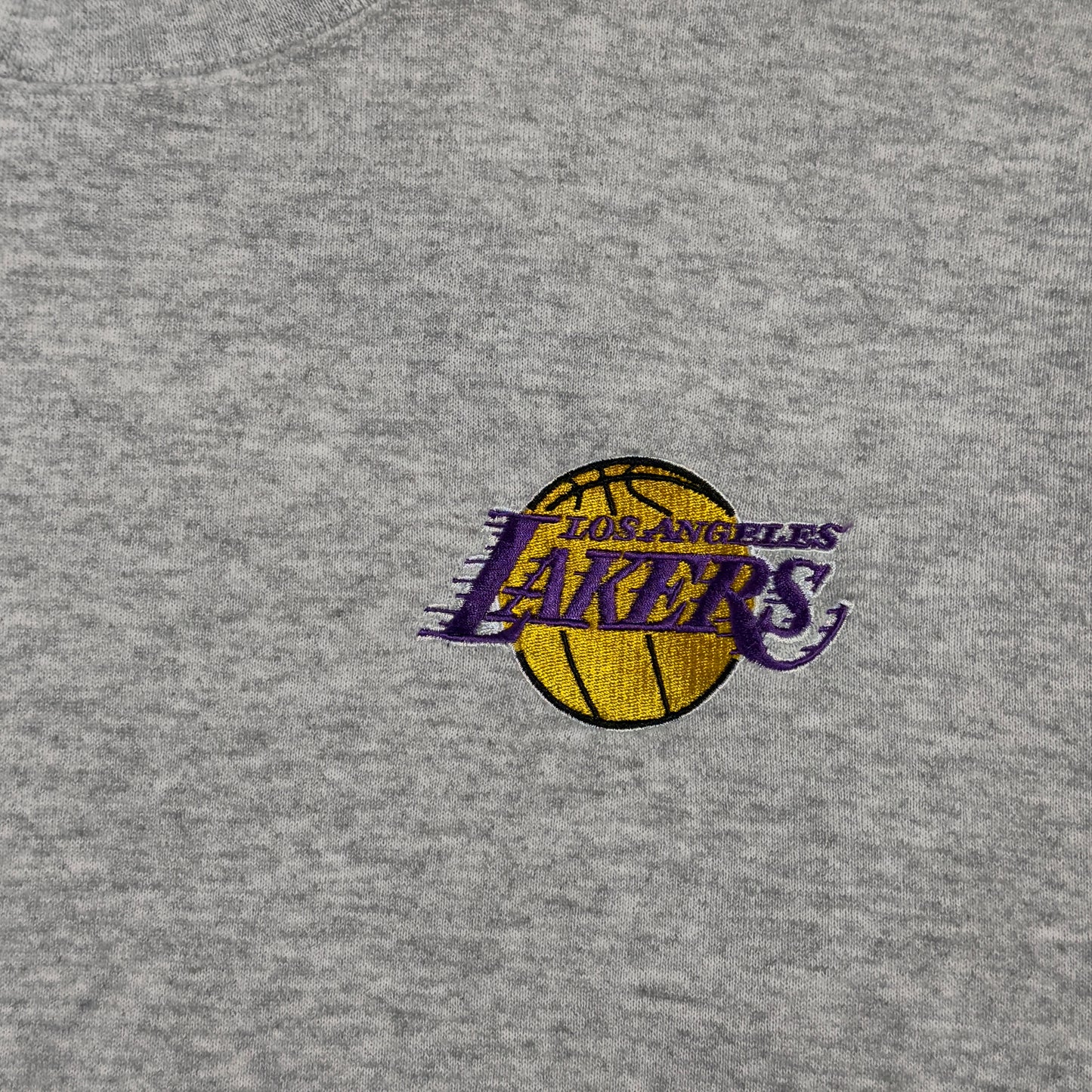 ‘90s | Los Angeles Lakers Embroidered Logo Crewneck