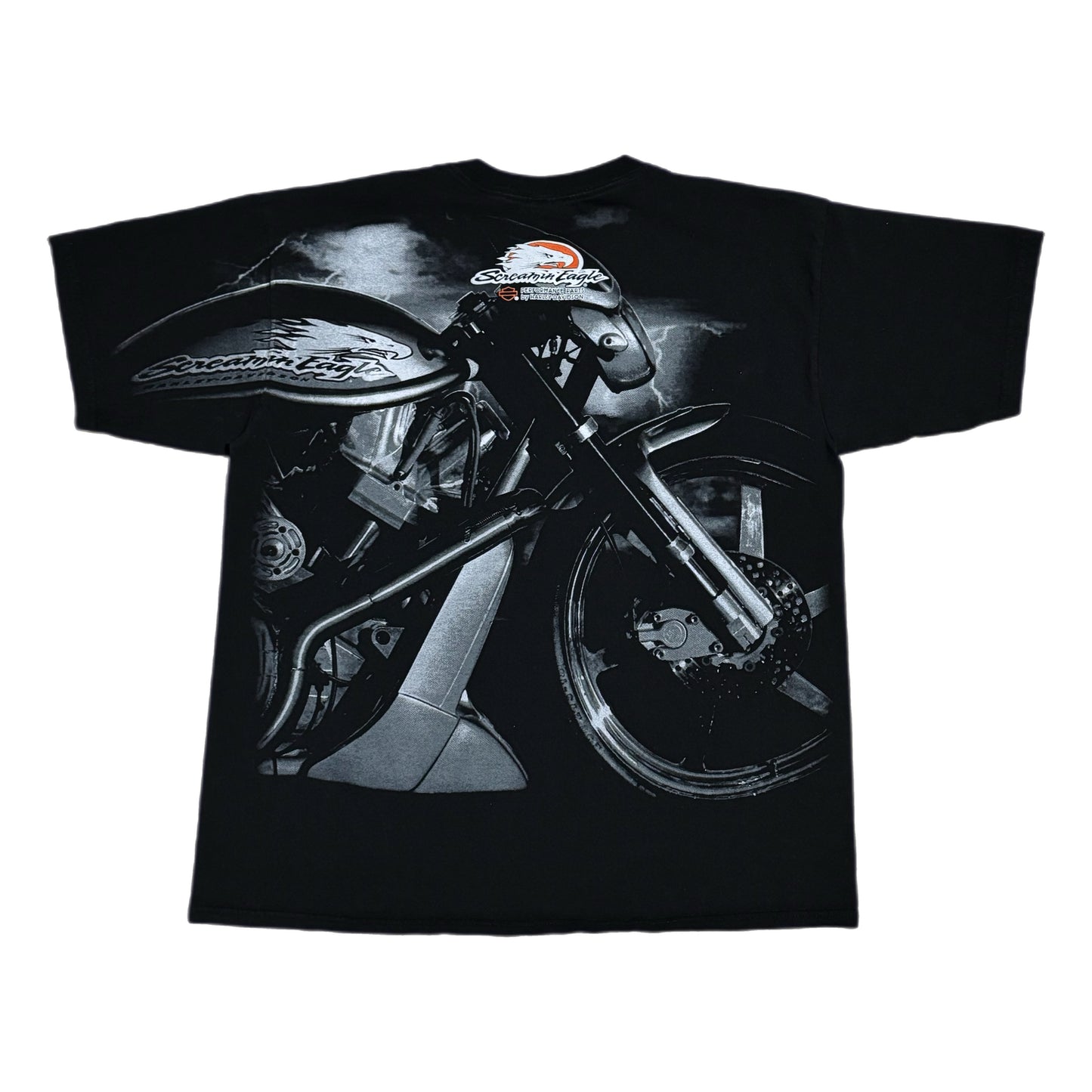 ‘00s | Harley Davidson Screaming Eagle Motorcycle AOP Tee