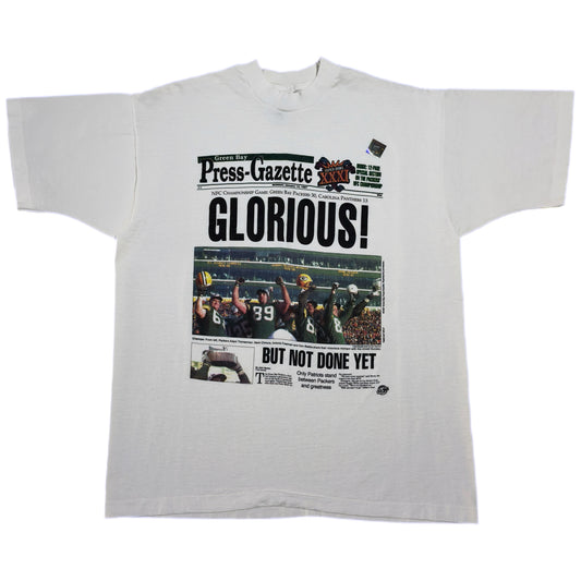 ‘97 | Green Bay Packers Press-Gazette Super Bowl XXXI Tee