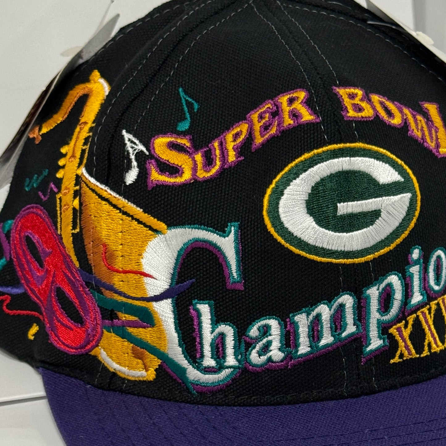 1997 Green Bay Packers Super Bowl XXXI "Jazz" Snapback