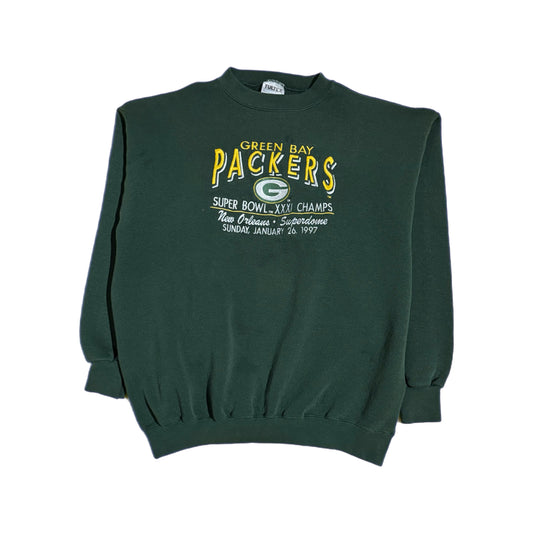 ‘97 | Green Bay Packers Super Bowl XXXI Champs Embroidered Crewneck