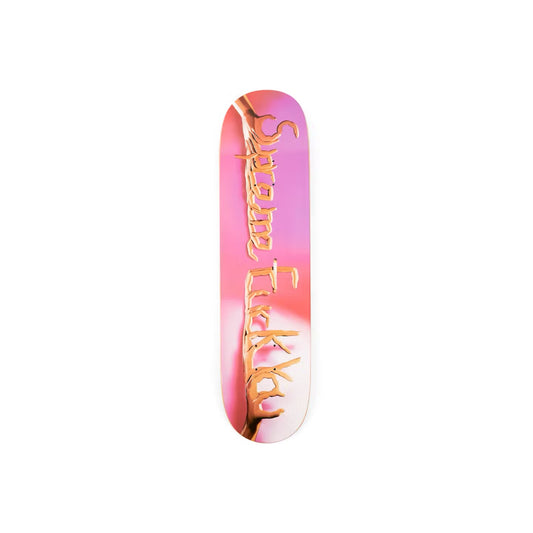 Supreme Fuck You Skateboard Deck “Pink” (FW18)