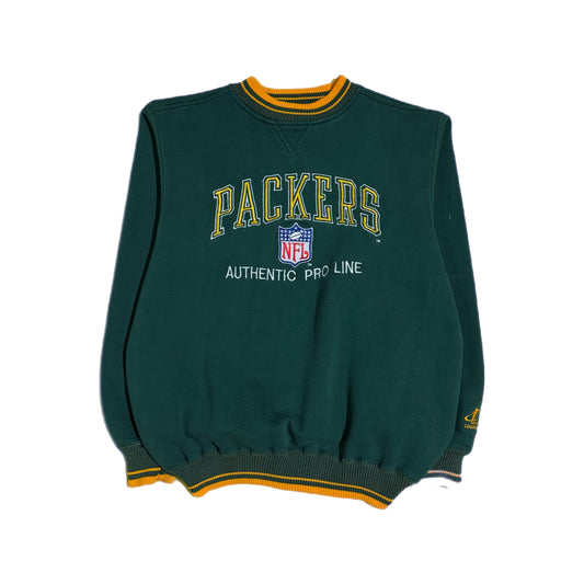 ‘90s | Green Bay Packers Authentic Pro Line NFL Embroidered Crewneck