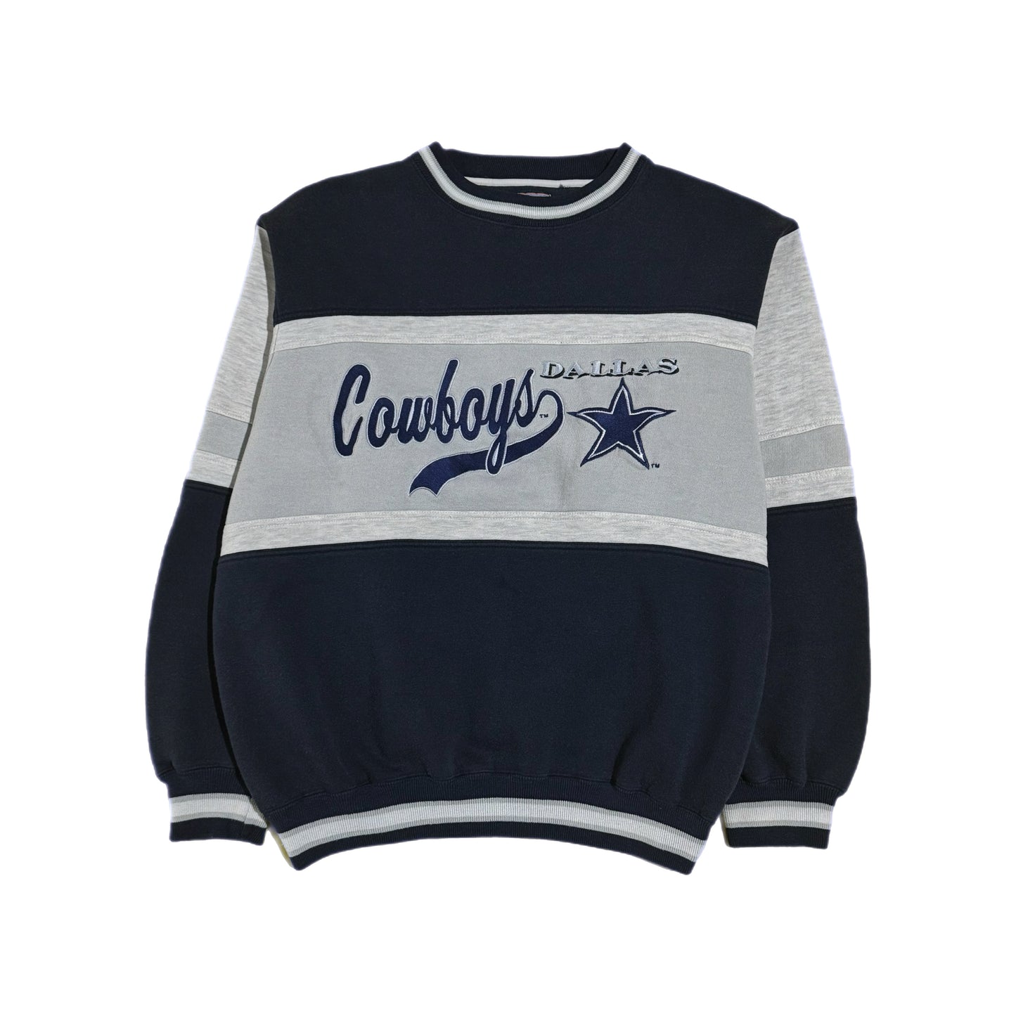 ‘90s | Dallas Cowboys Logo Embroidered Crewneck