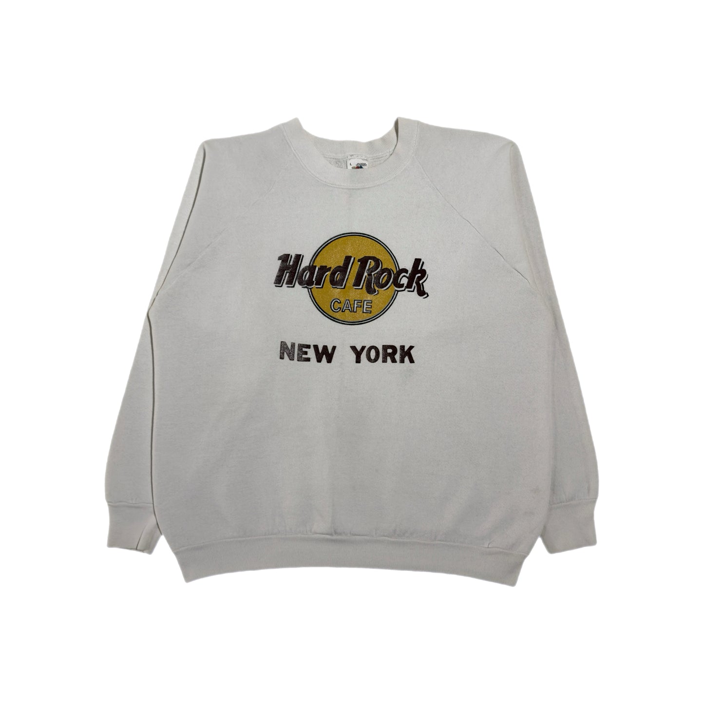 ‘80s | Hard Rock Cafe New York White Crewneck