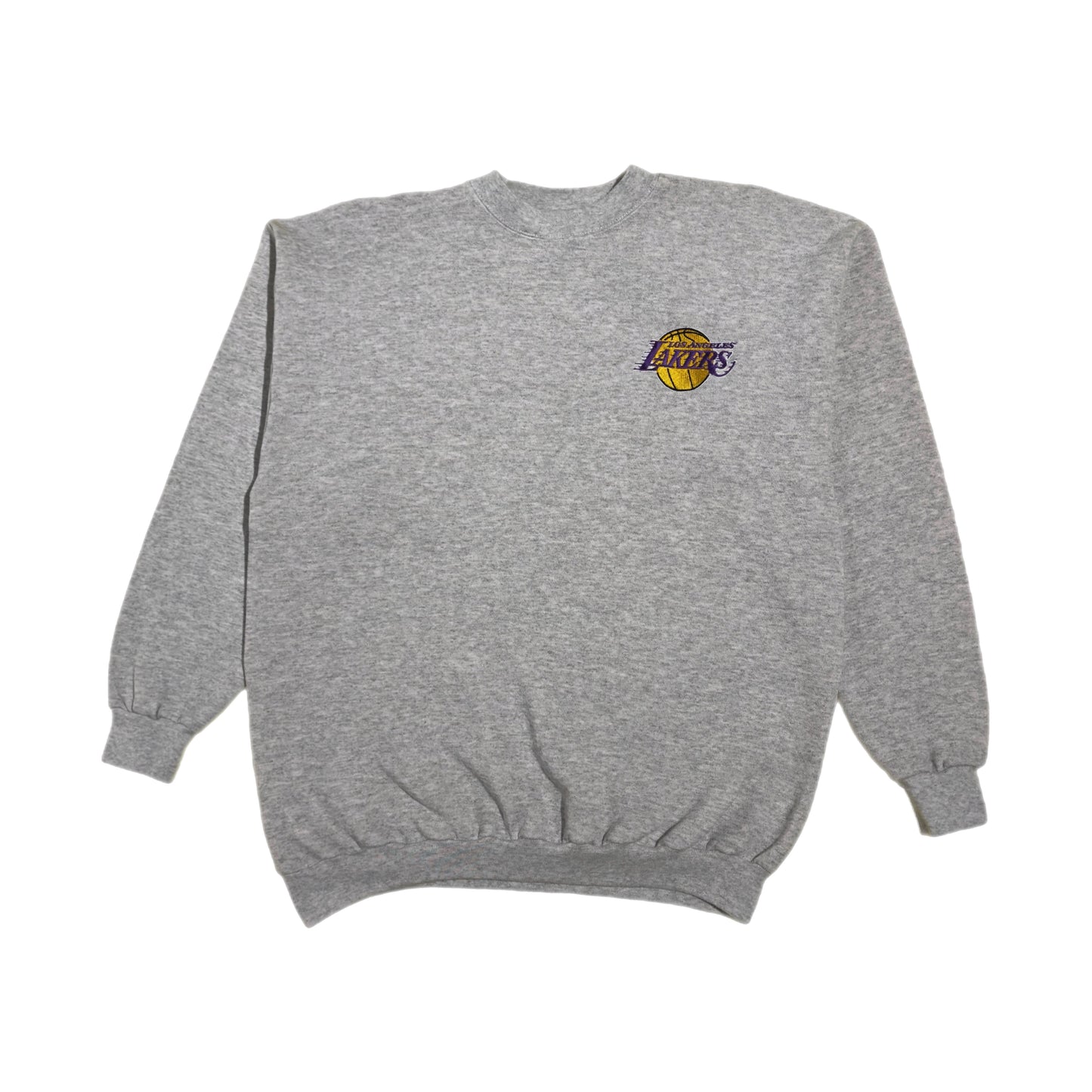 ‘90s | Los Angeles Lakers Embroidered Logo Crewneck
