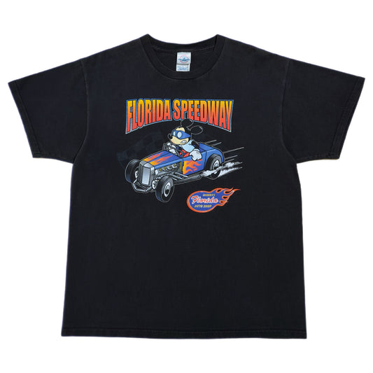 ‘00s | Mickey Mouse Florida Speedway Auto Shop Tee