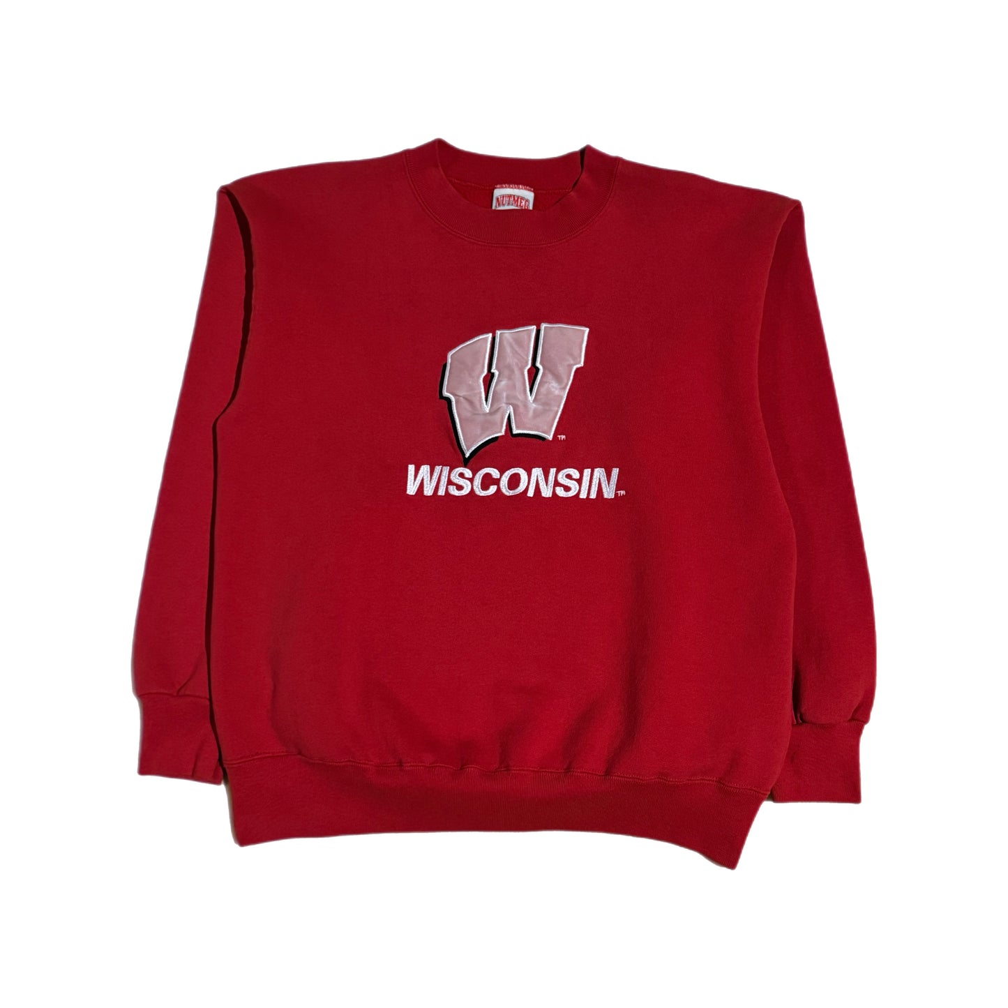 ‘90s | Wisconsin Nutmeg Embroidered Crewneck