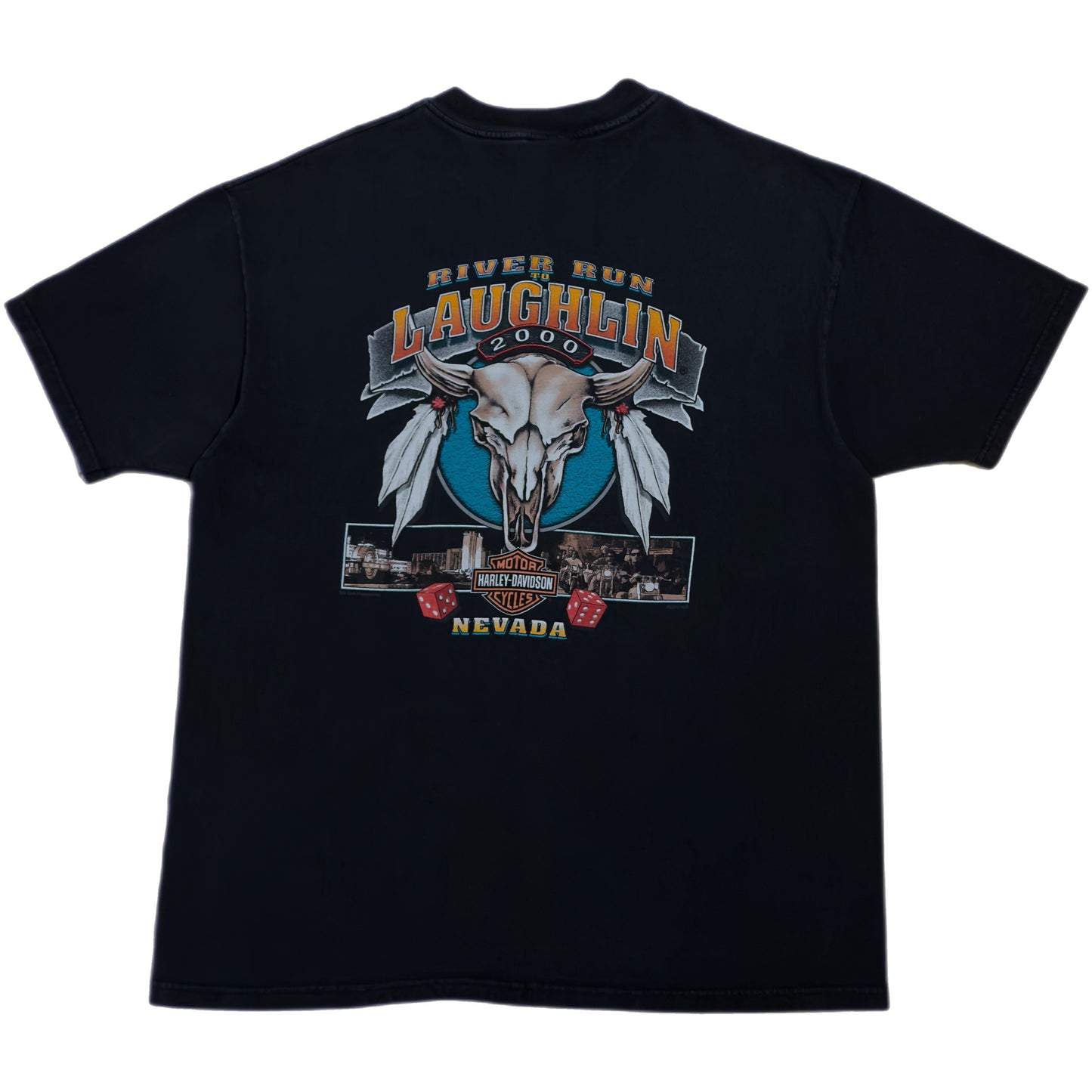 ‘00 | Harley Davidson 18th Annual Laughlin River Run Tee