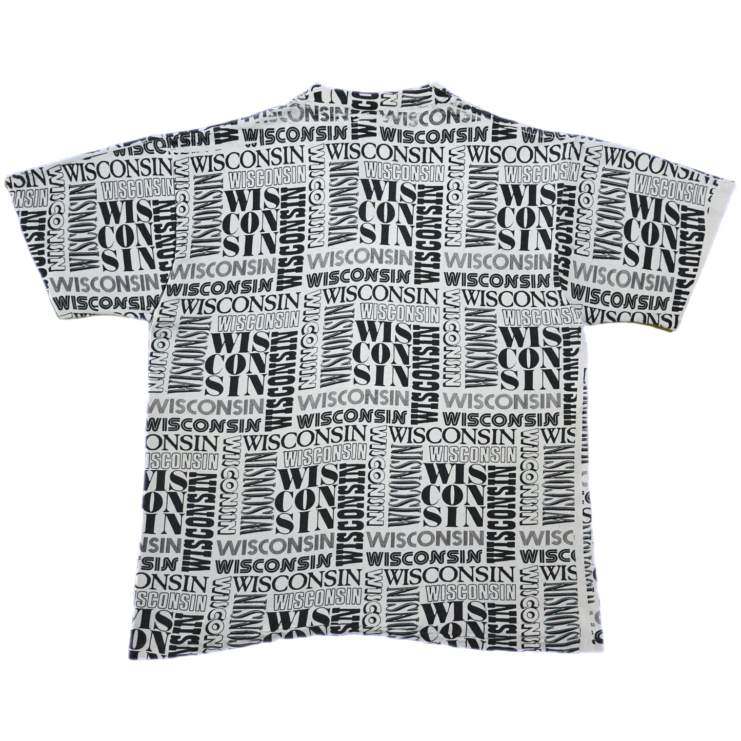 ‘90s | Wisconsin Spell Out AOP Tee