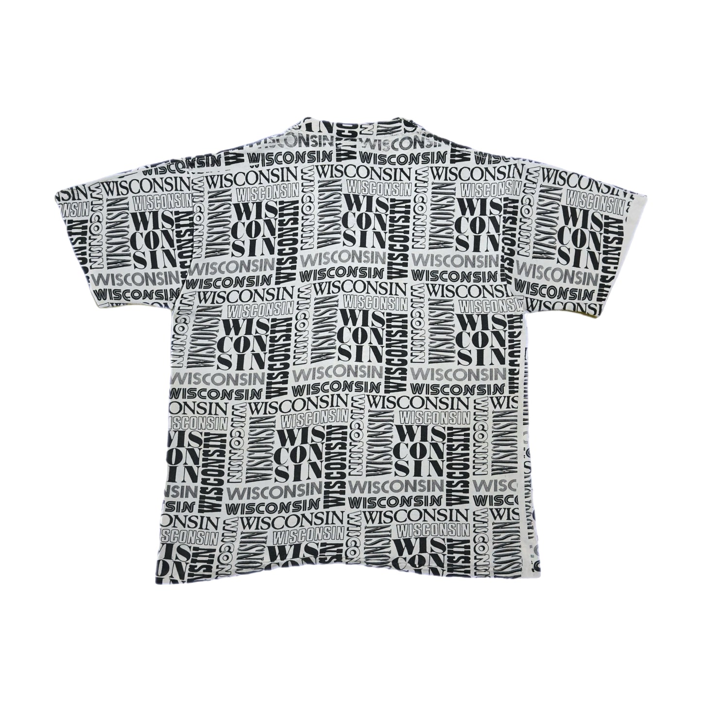 ‘90s | Wisconsin Spell Out AOP Tee