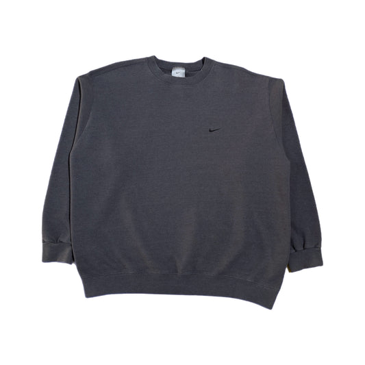 ‘00s | Nike Swoosh Grey Crewneck