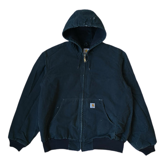 ‘07 | Carhartt Thermal-Lined Faded “BLK” Jacket J131