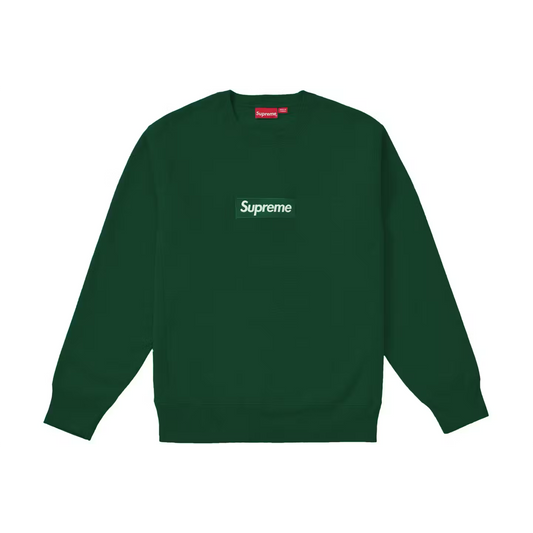 Supreme Box Logo Crewneck “Dark Green”